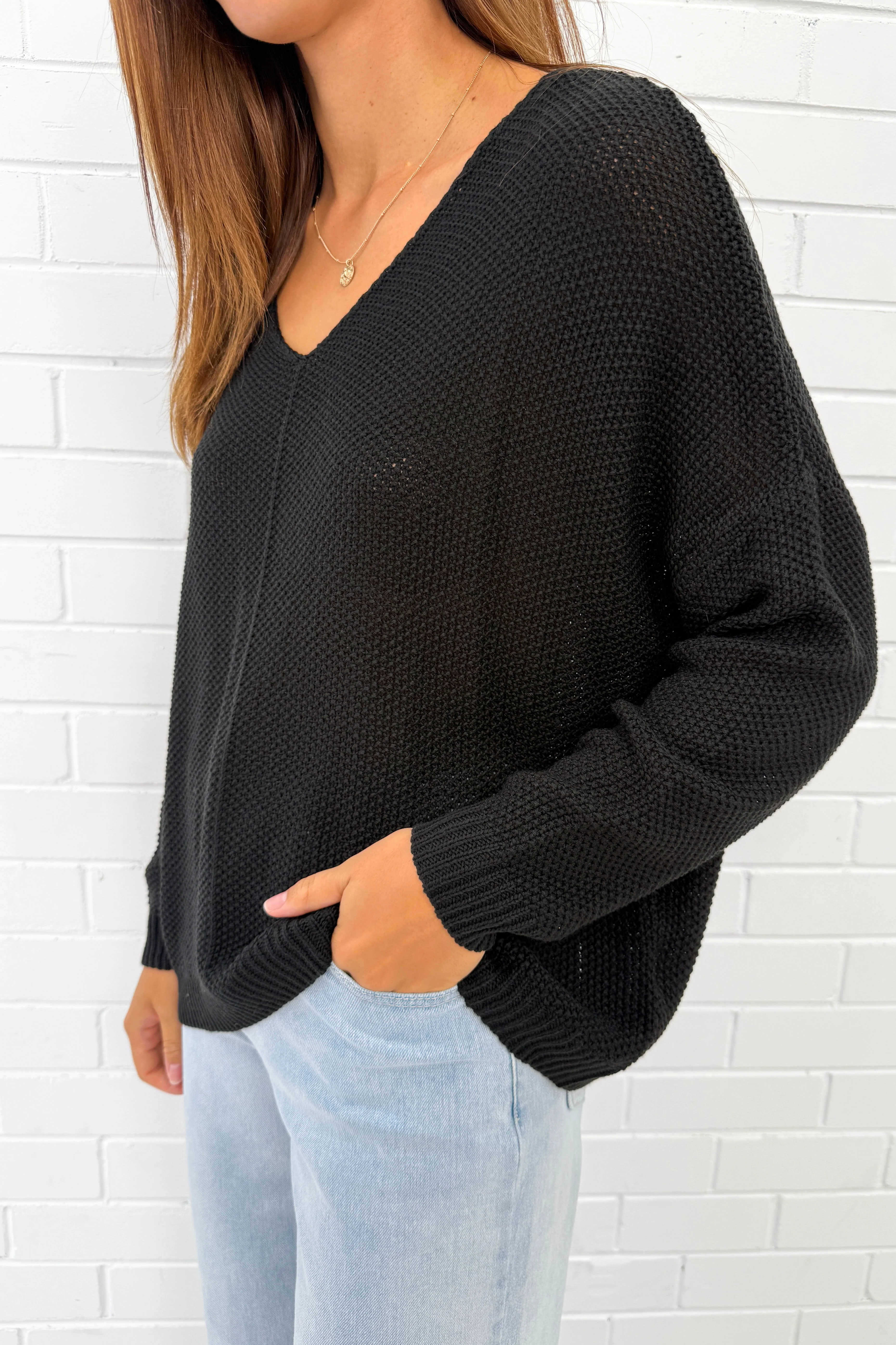 Nicolette Knit - Black - Image 5