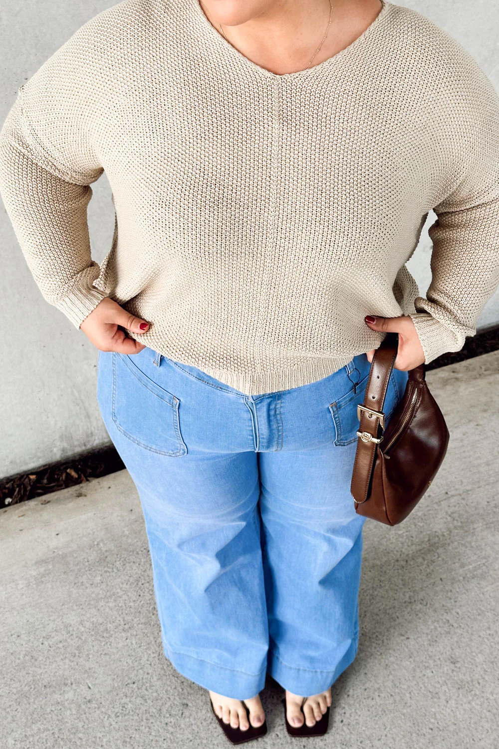 Nicolette Knit - Oatmeal - Image 7
