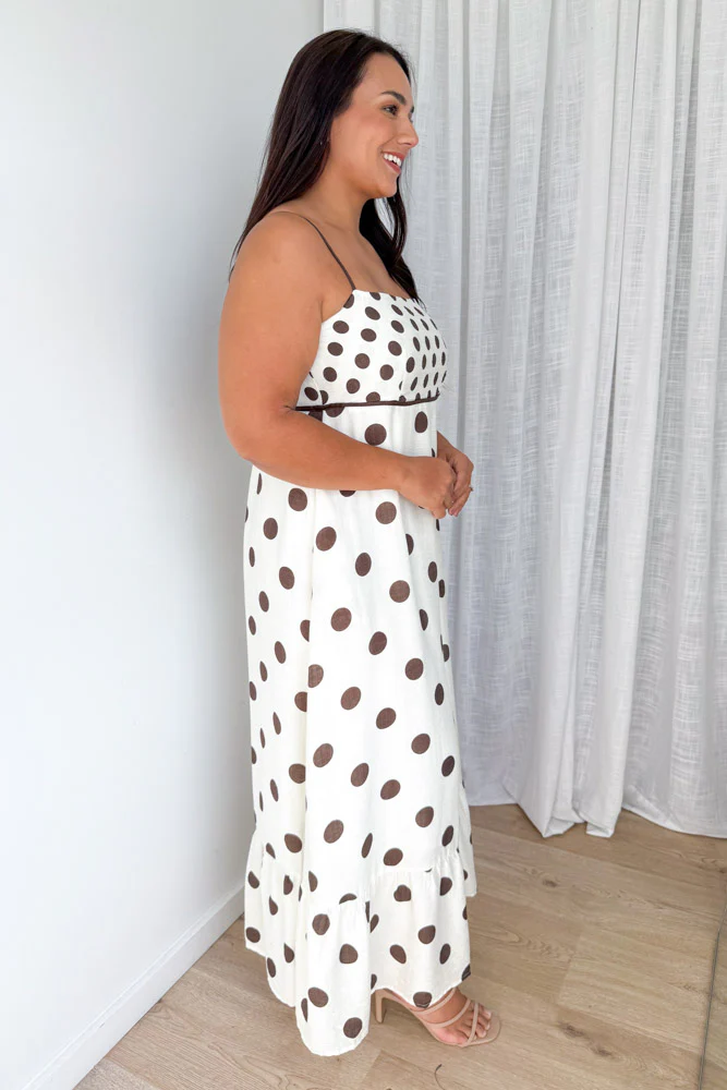 Nissa Dress - Chocolate Spot - Image 10