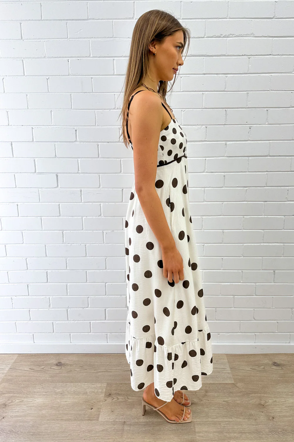 Nissa Dress - Chocolate Spot - Image 17