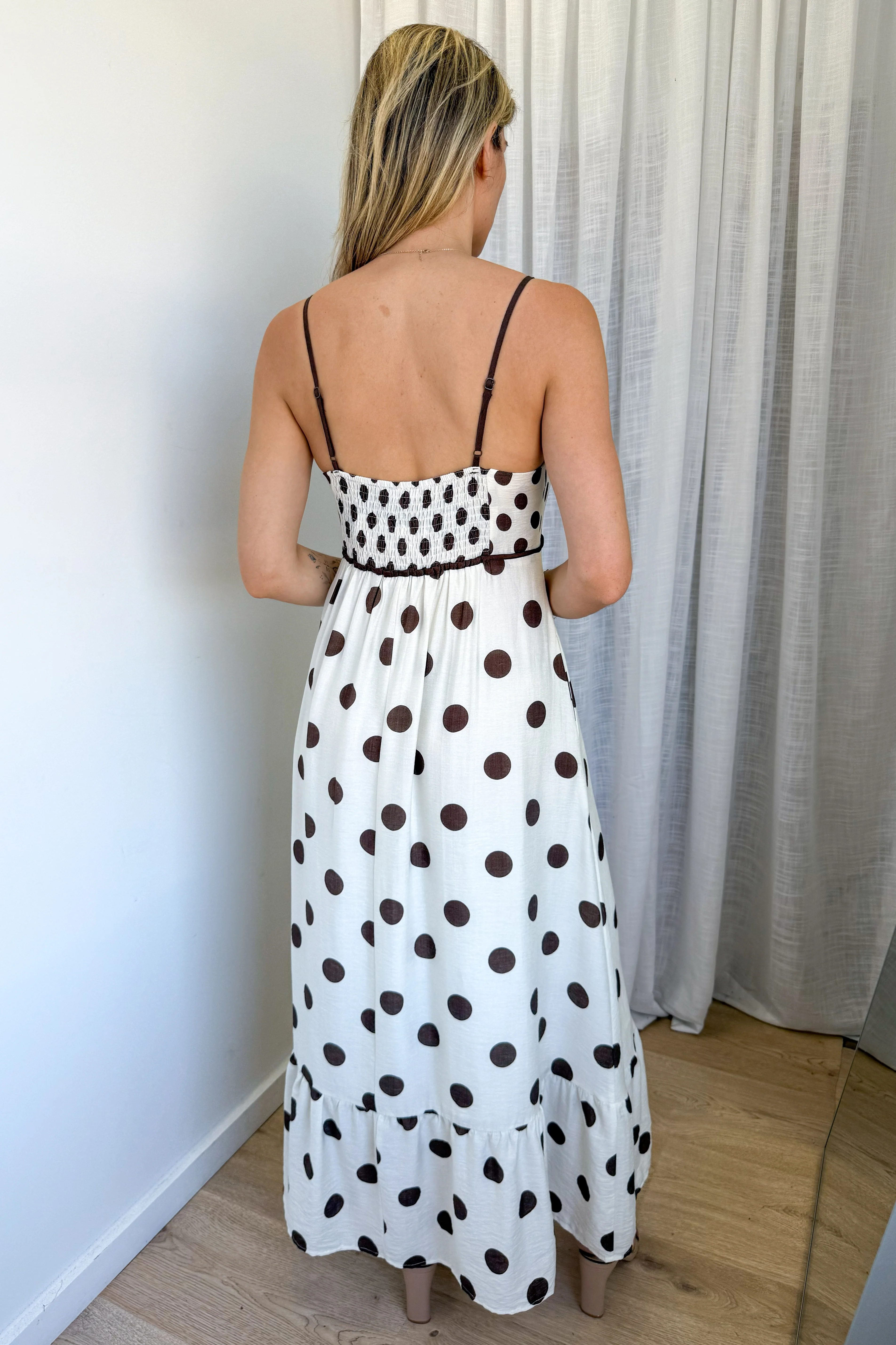 Nissa Dress - Chocolate Spot - Image 6