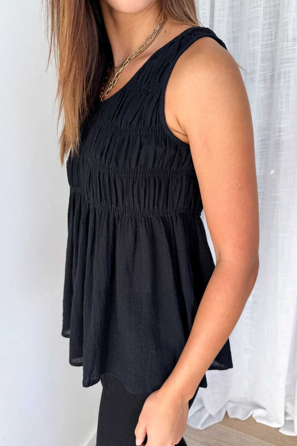 Noa Top - Black - Image 6