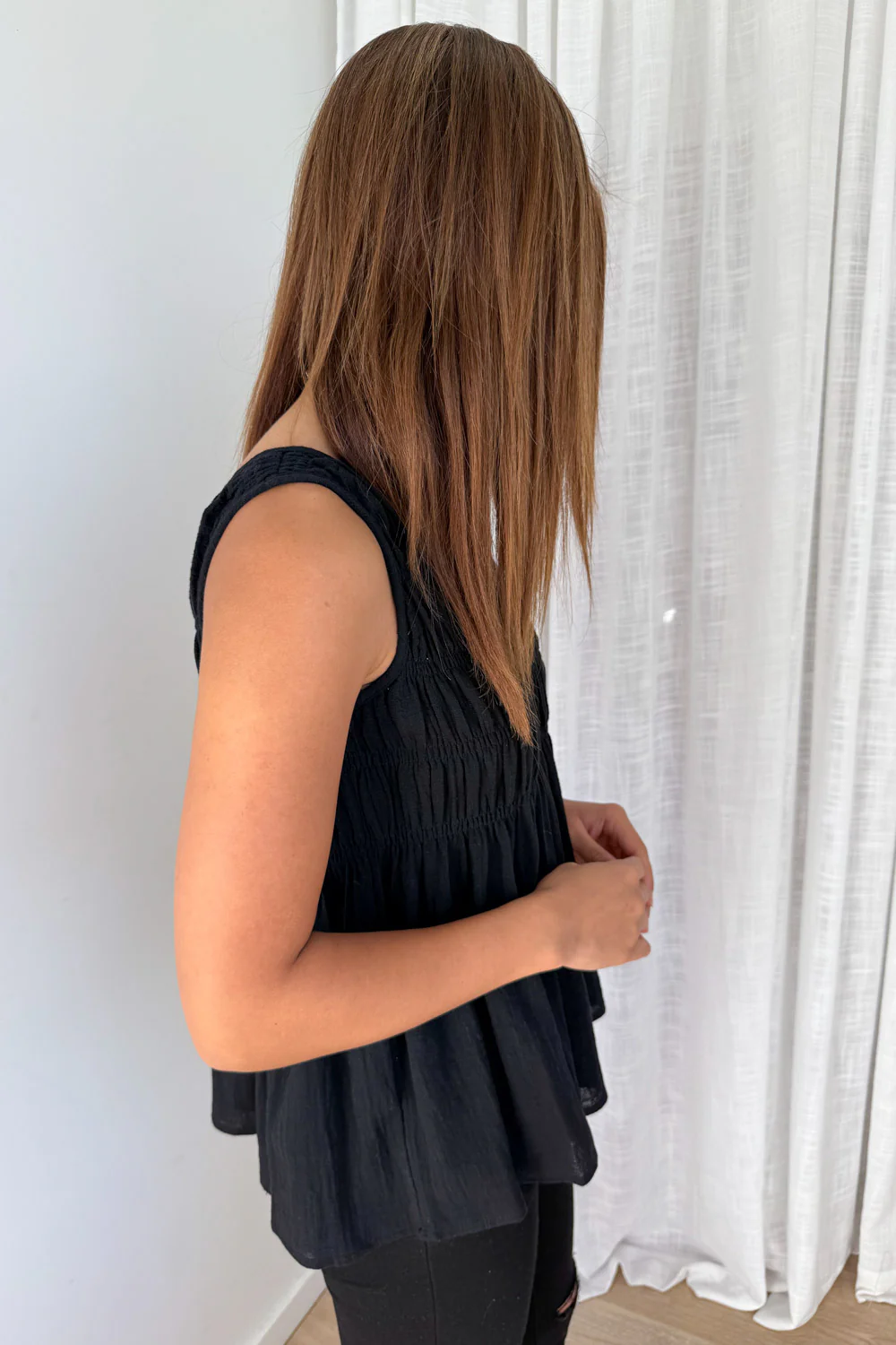 Noa Top - Black - Image 7
