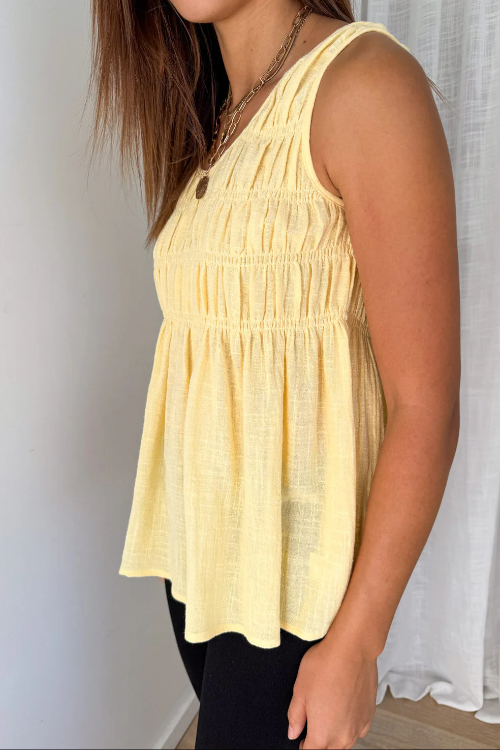 Noa Top - Lemon - Image 4