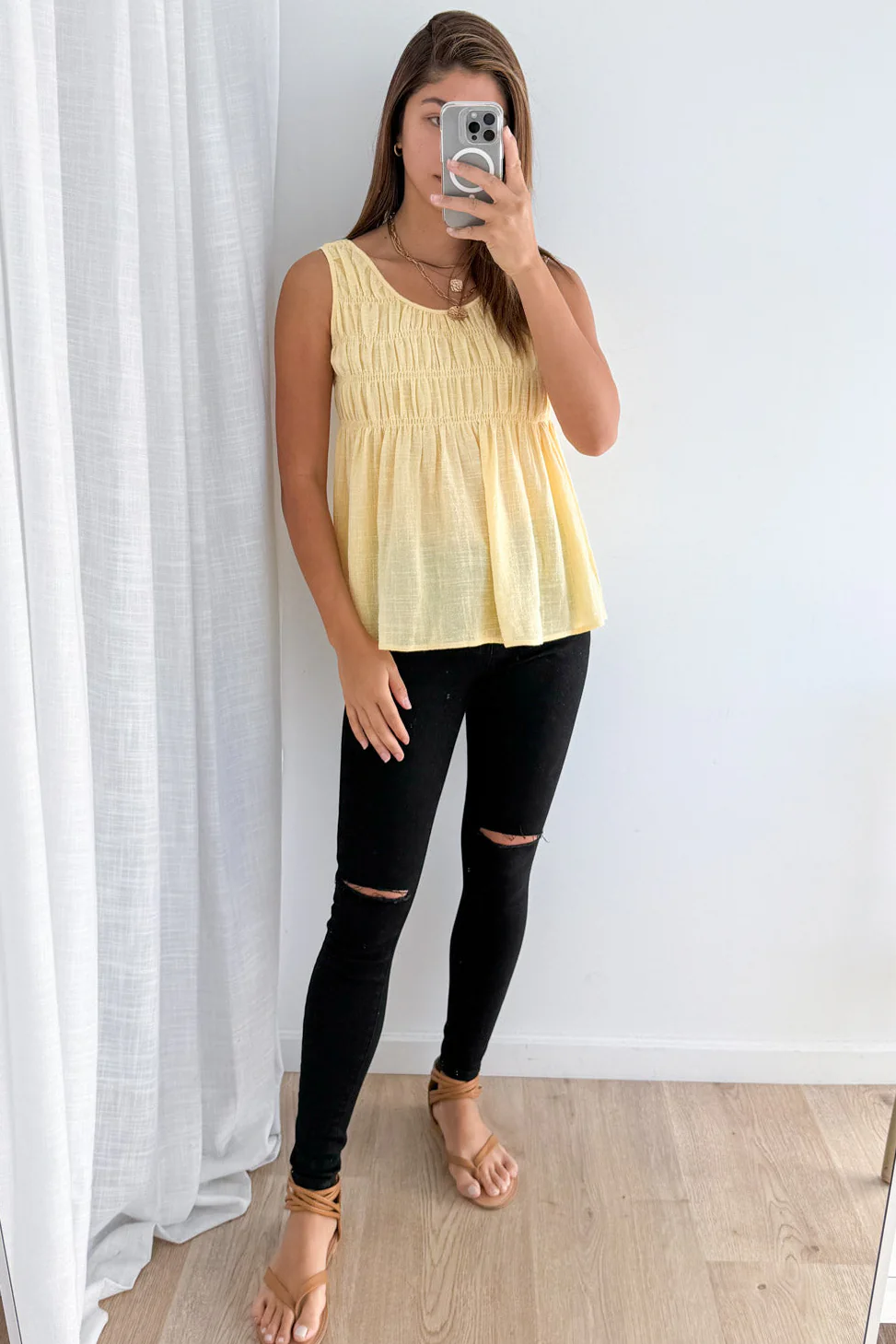 Noa Top - Lemon - Image 6