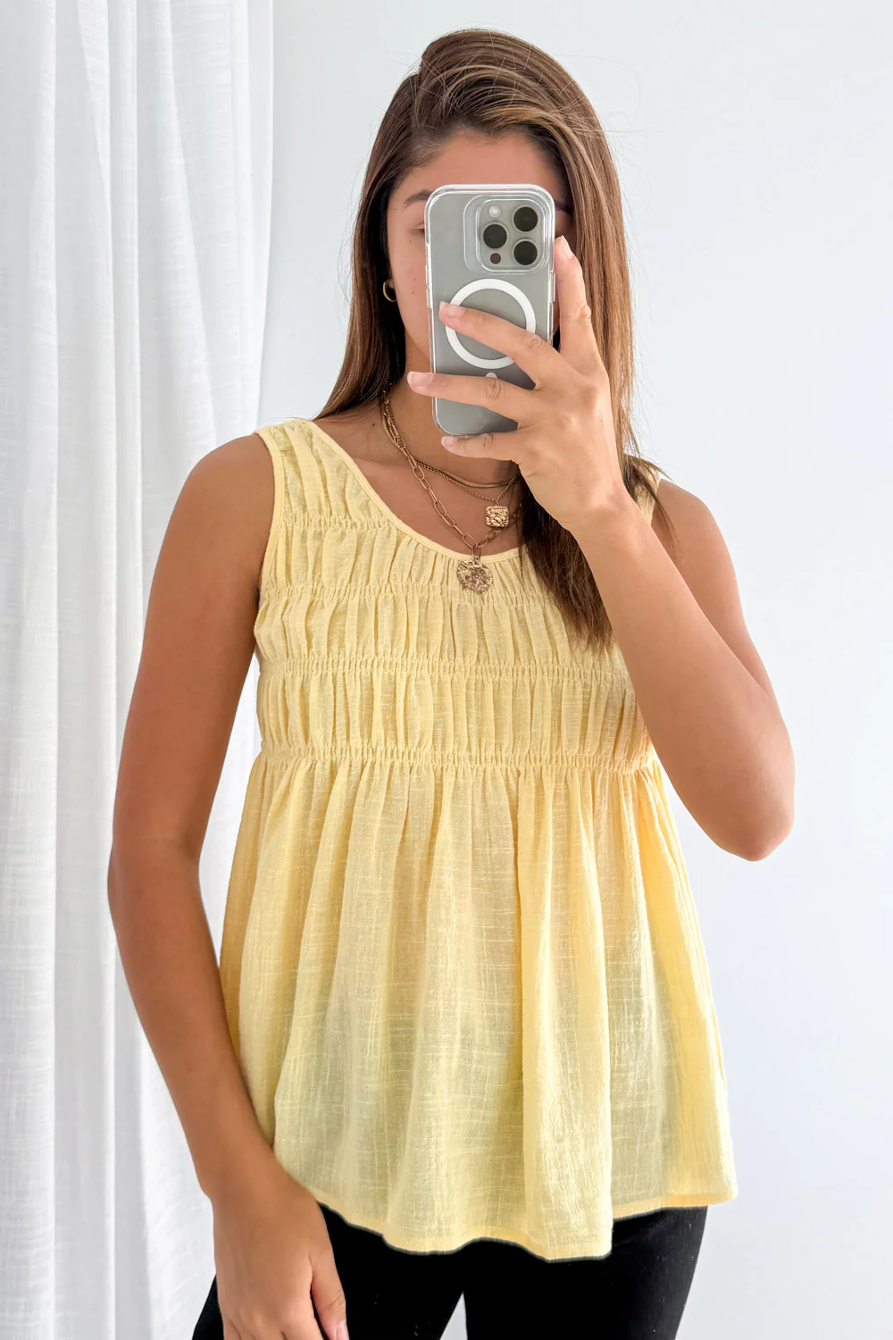 Noa Top - Lemon - Image 7