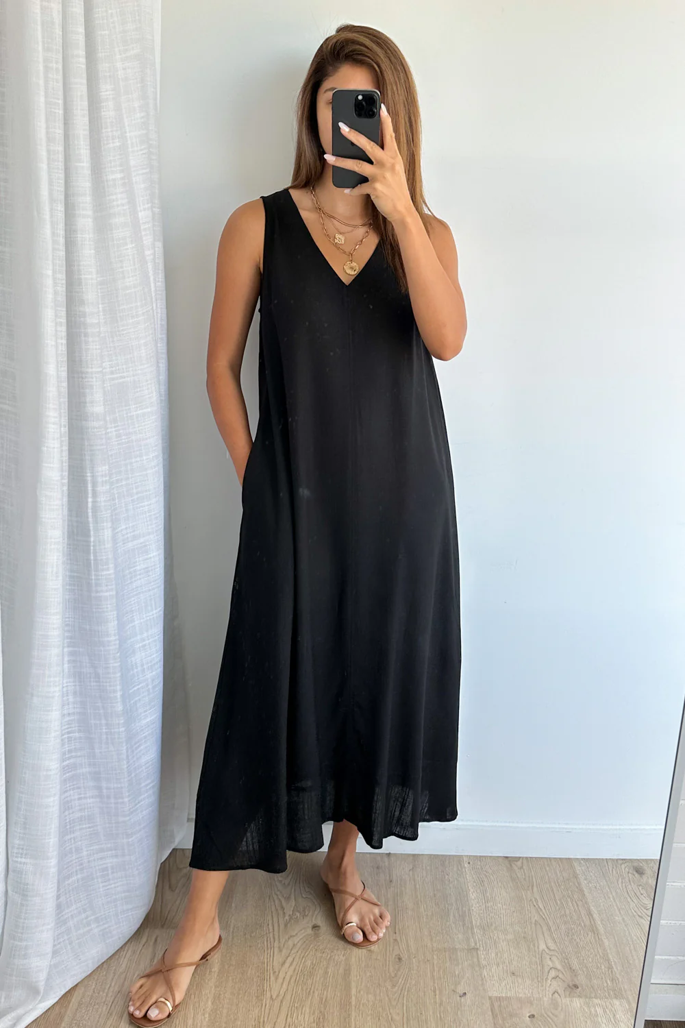 Noel Dress - Black - Image 5