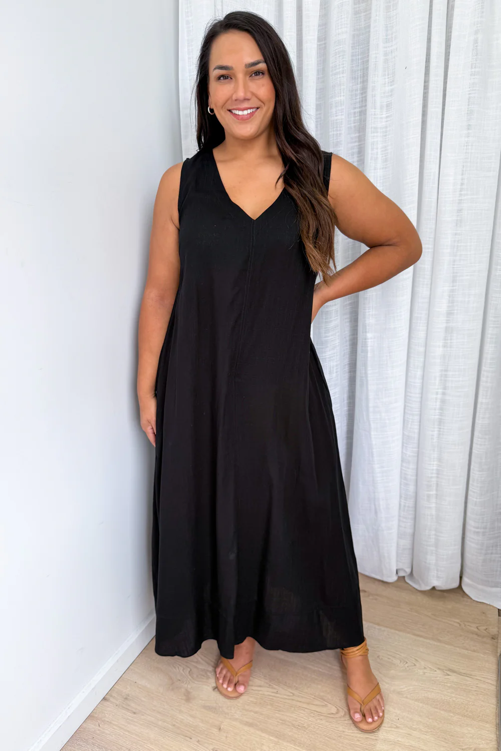 Noel Dress - Black - Image 7