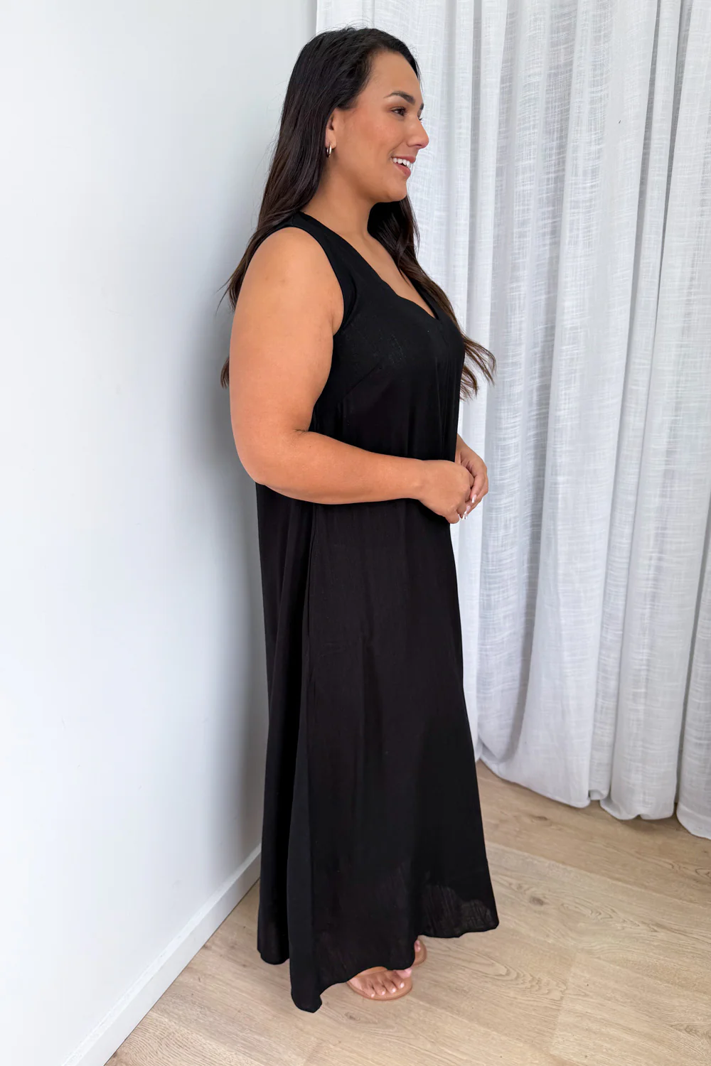 Noel Dress - Black - Image 8