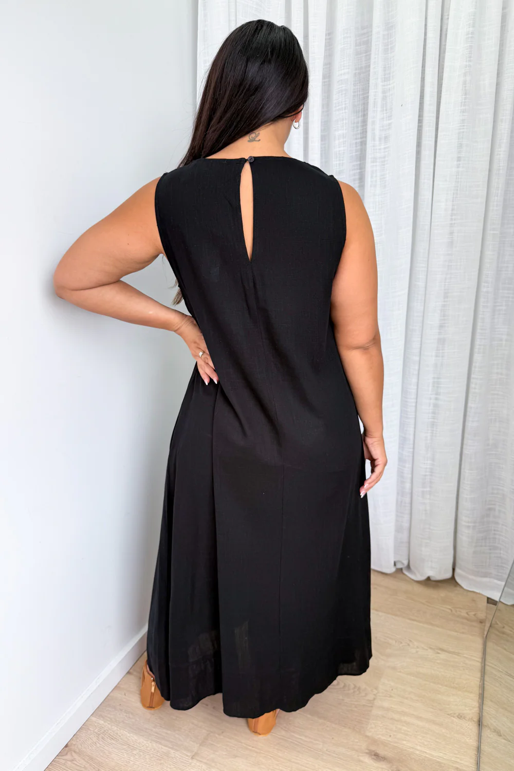 Noel Dress - Black - Image 9