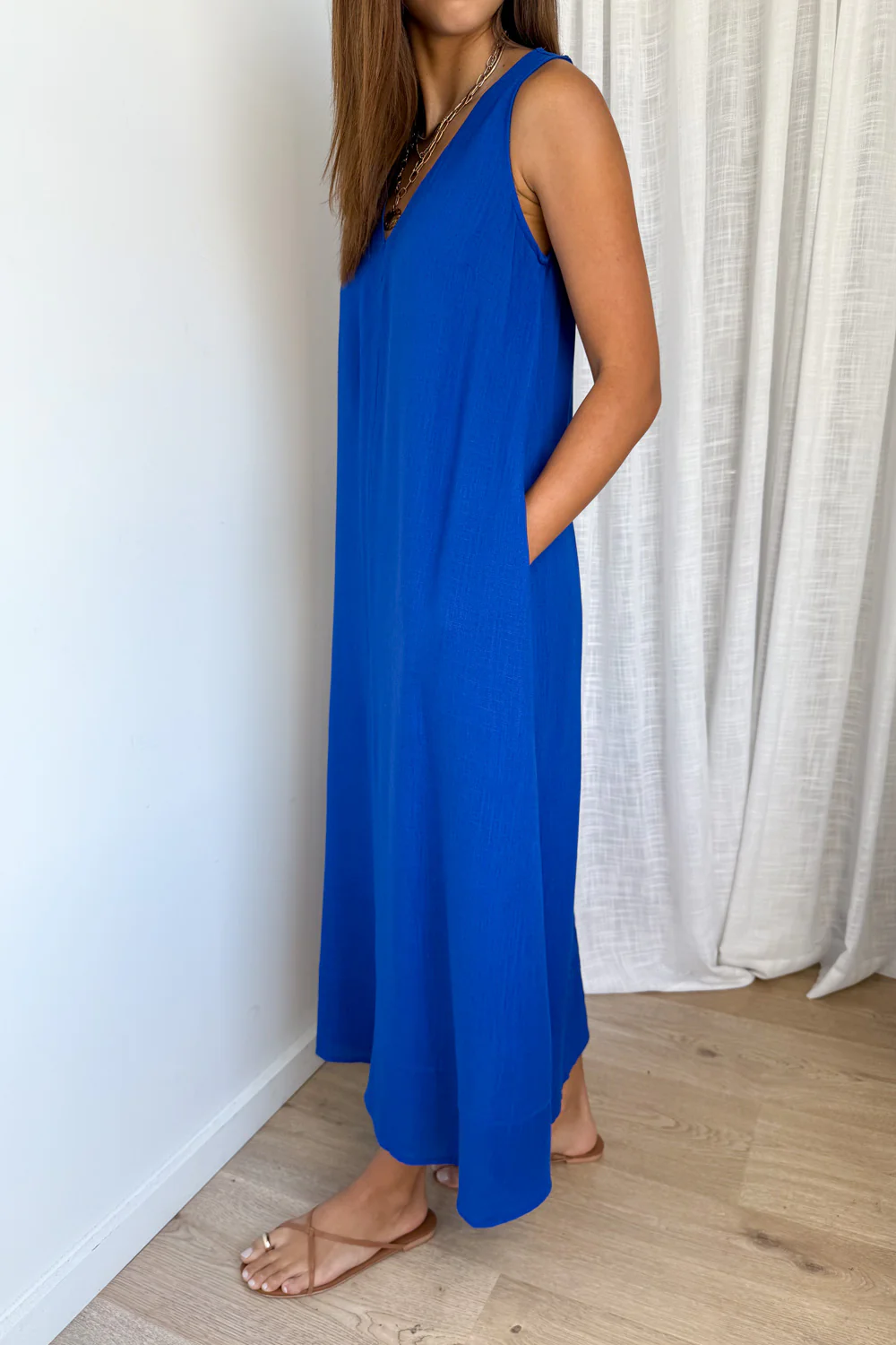Noel Dress - Cobalt Blue - Image 4