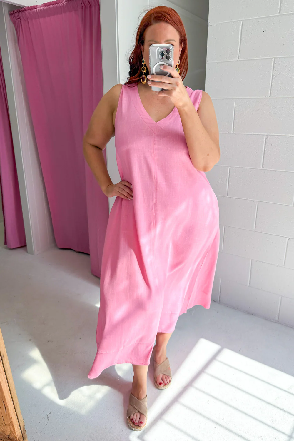 Noel Dress - Pink - Image 11