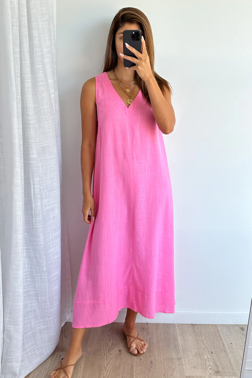 Noel Dress - Pink - Image 5