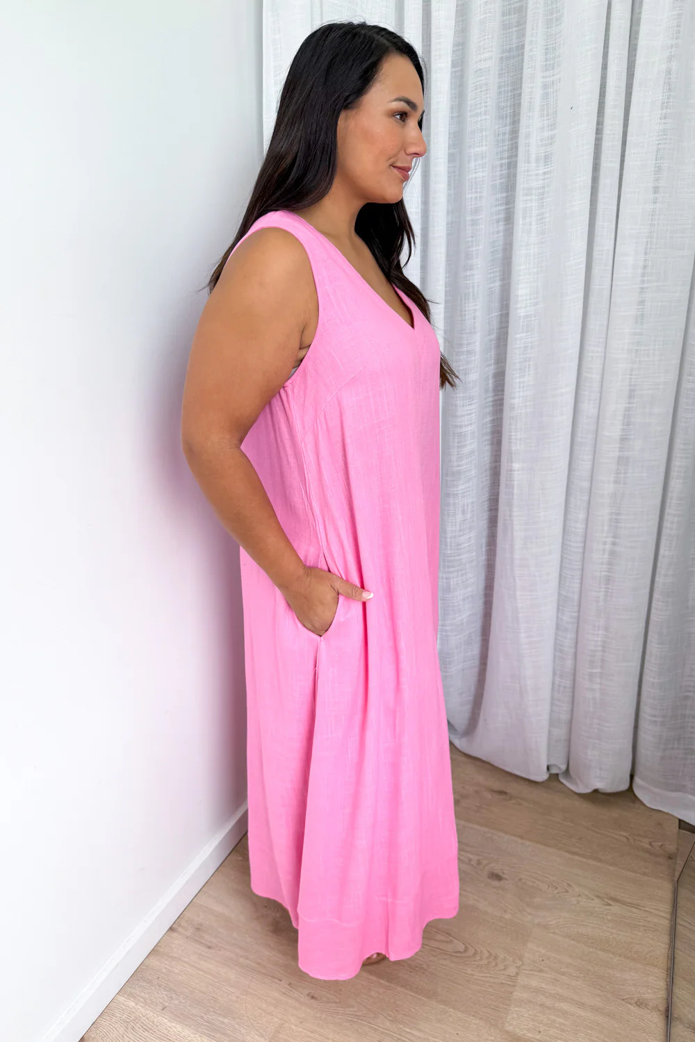 Noel Dress - Pink - Image 8