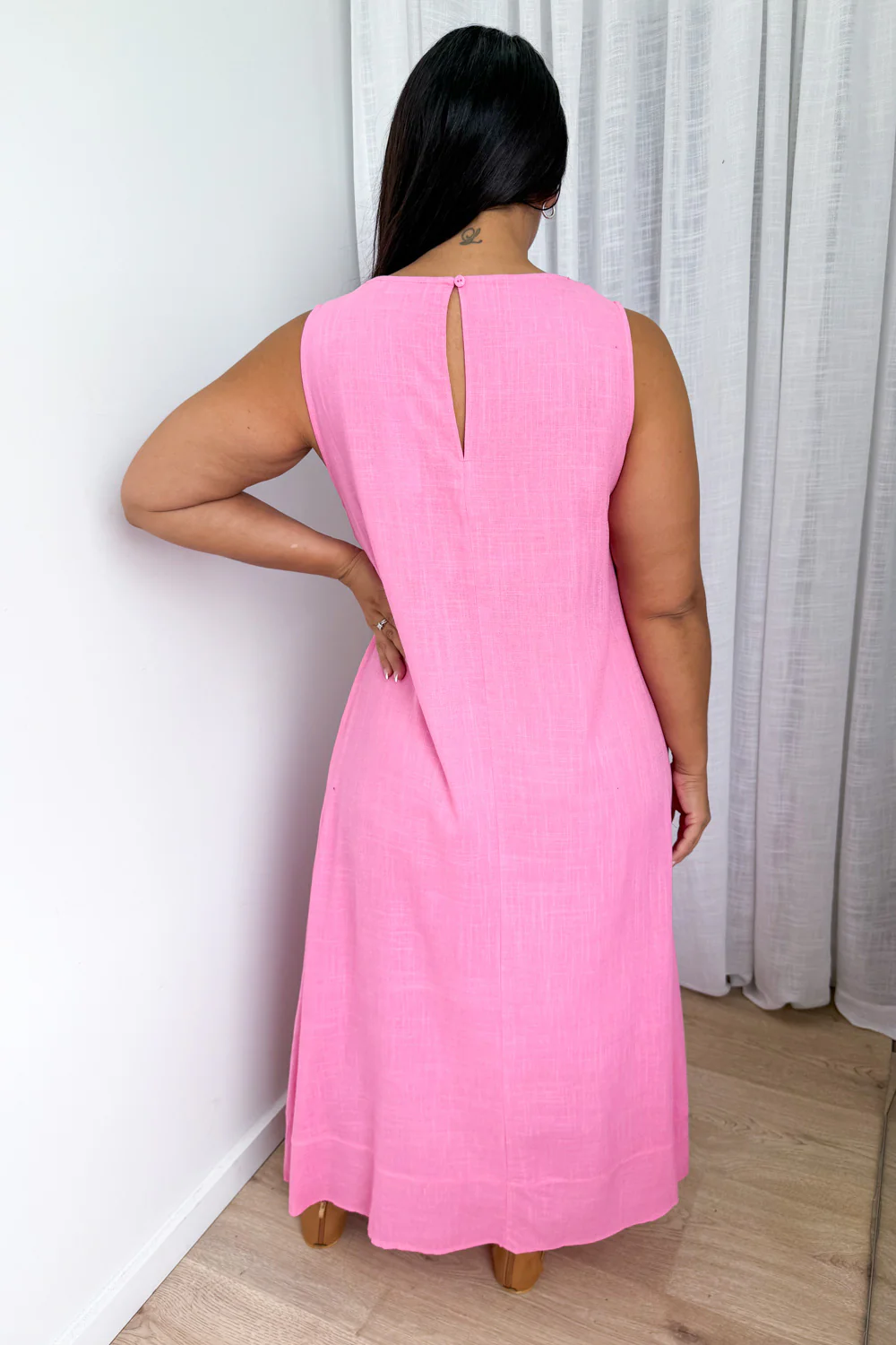 Noel Dress - Pink - Image 9