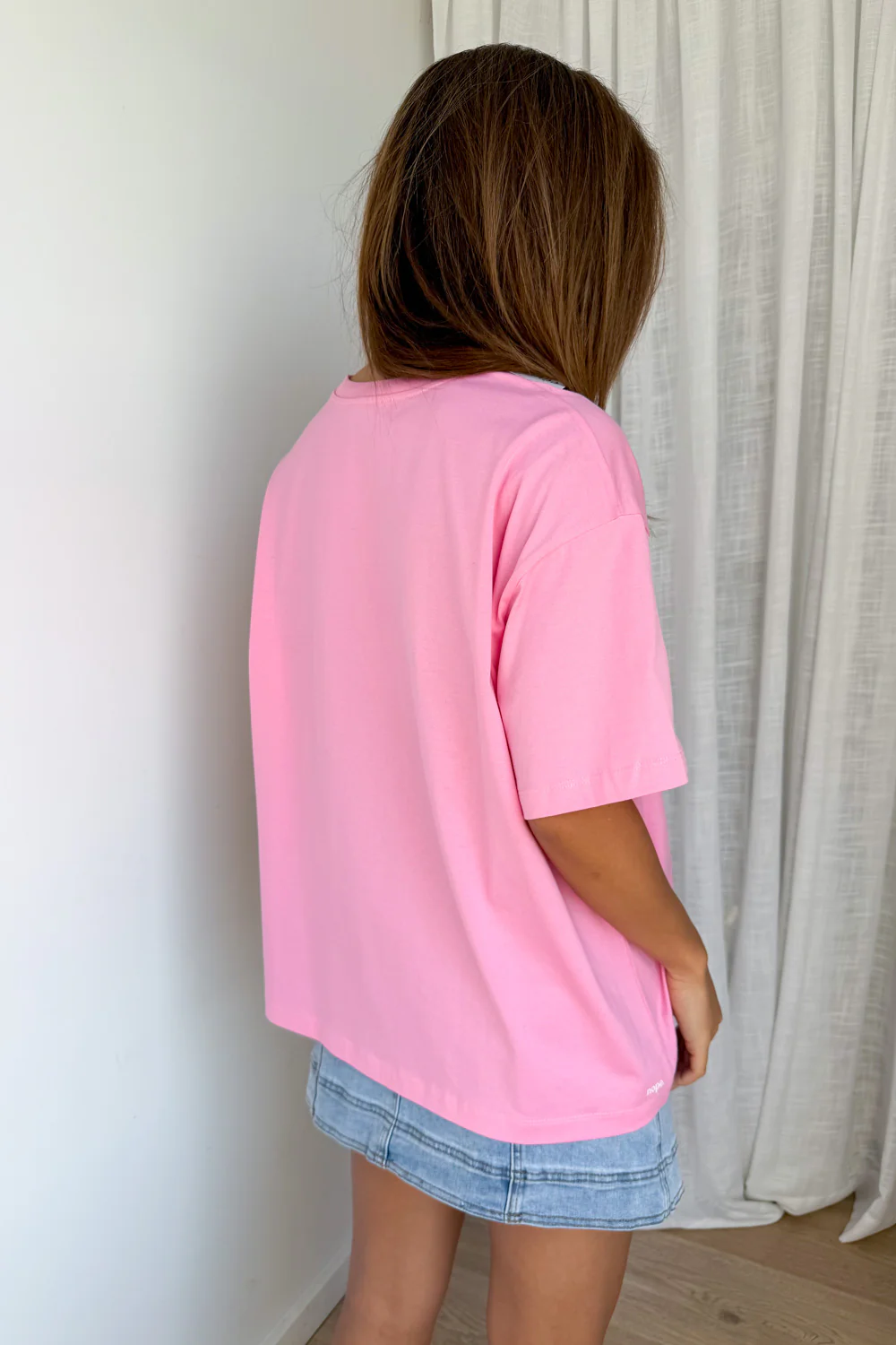 Nope Oversized Tee - Pink - Image 7