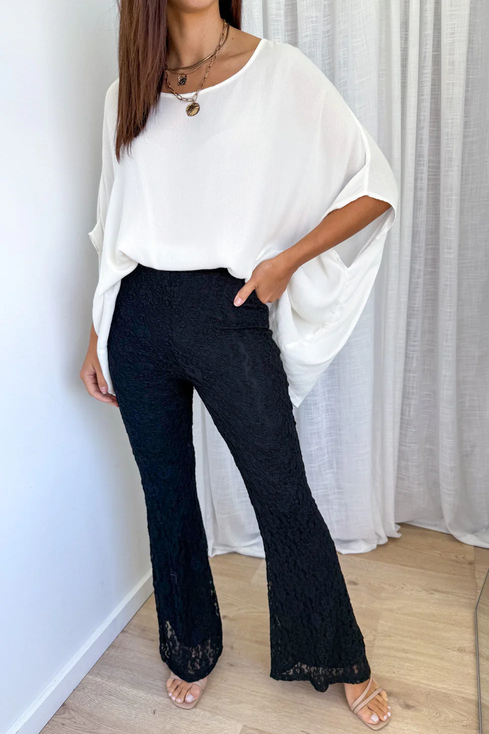 Nova Lace Flares - Black - Image 3