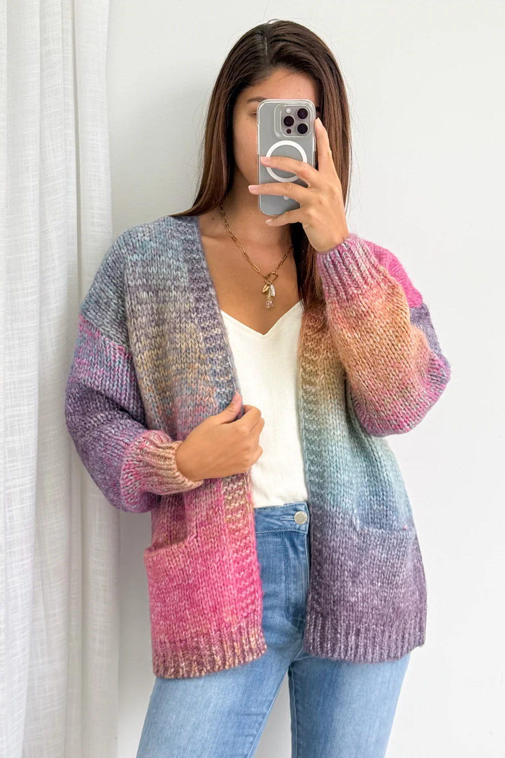 Ombre Cardi - Rainbow - Image 6