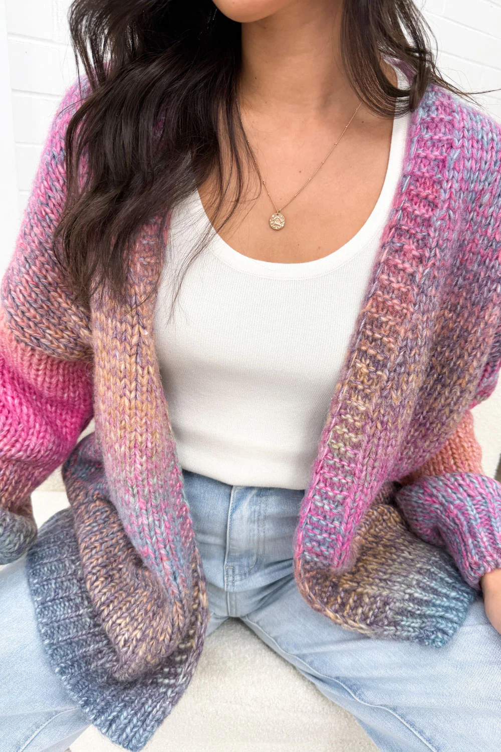 Ombre Cardi - Rainbow - Image 8
