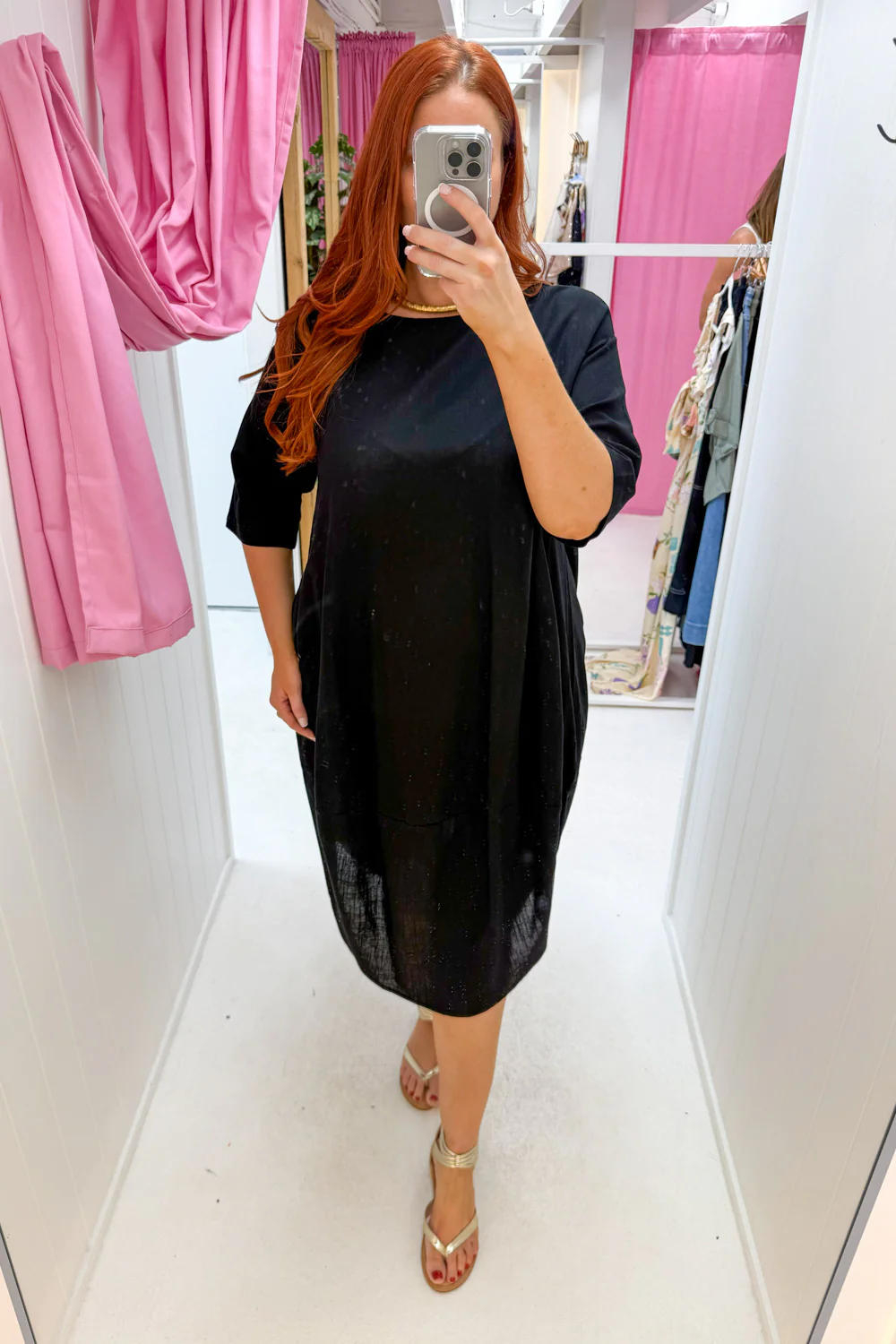 Otto Dress - Black - Image 10