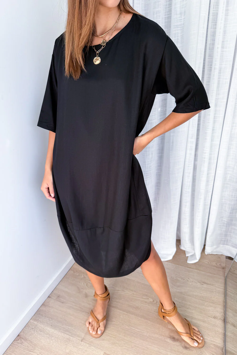 Otto Dress - Black - Image 3