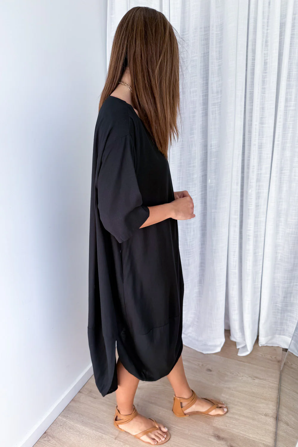 Otto Dress - Black - Image 4