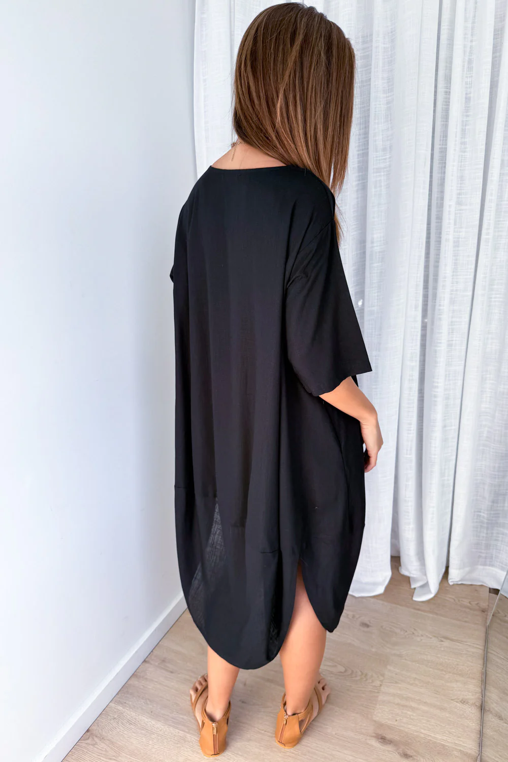 Otto Dress - Black - Image 5