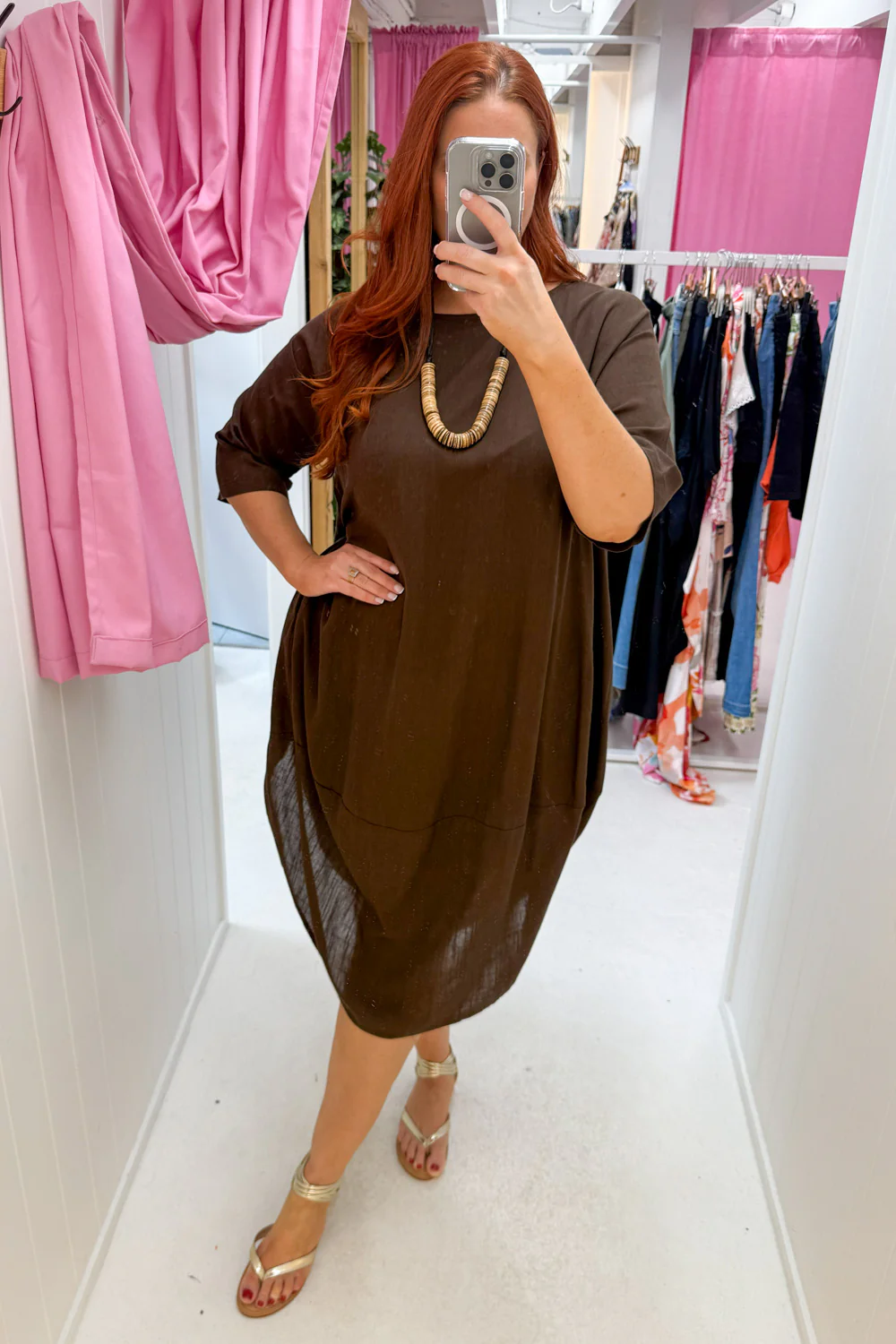 Otto Dress - Chocolate - Image 10