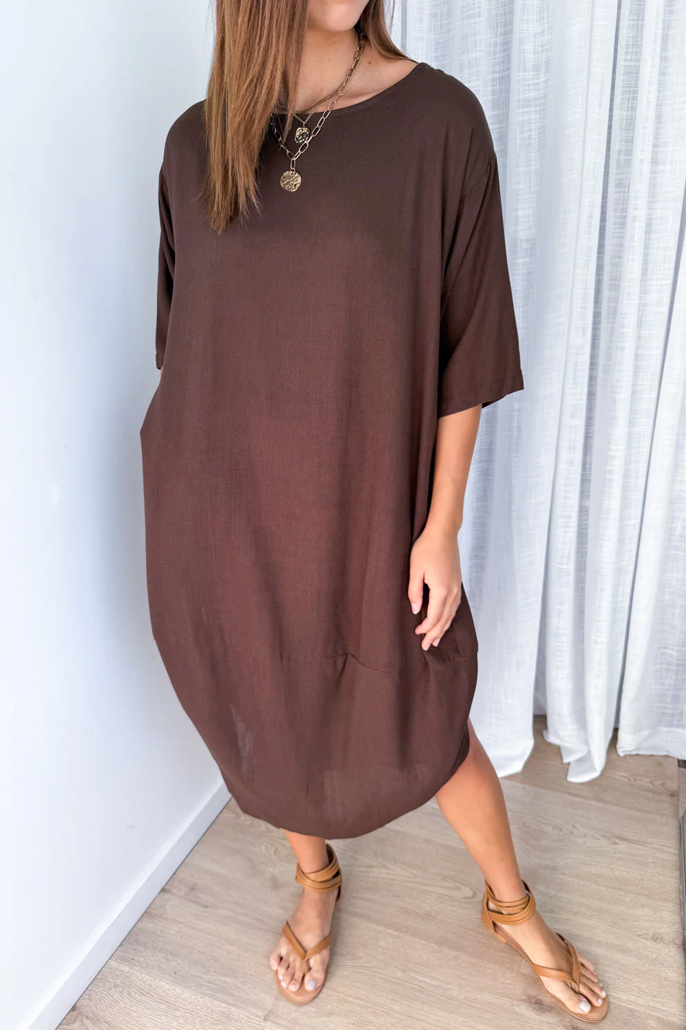 Otto Dress - Chocolate - Image 2