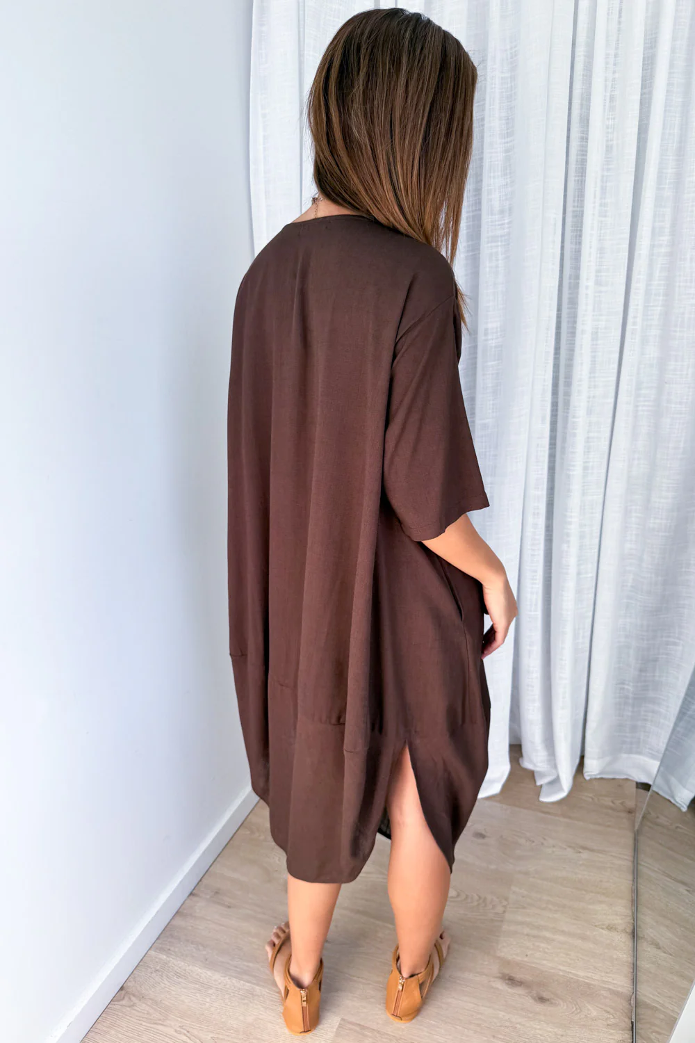 Otto Dress - Chocolate - Image 5