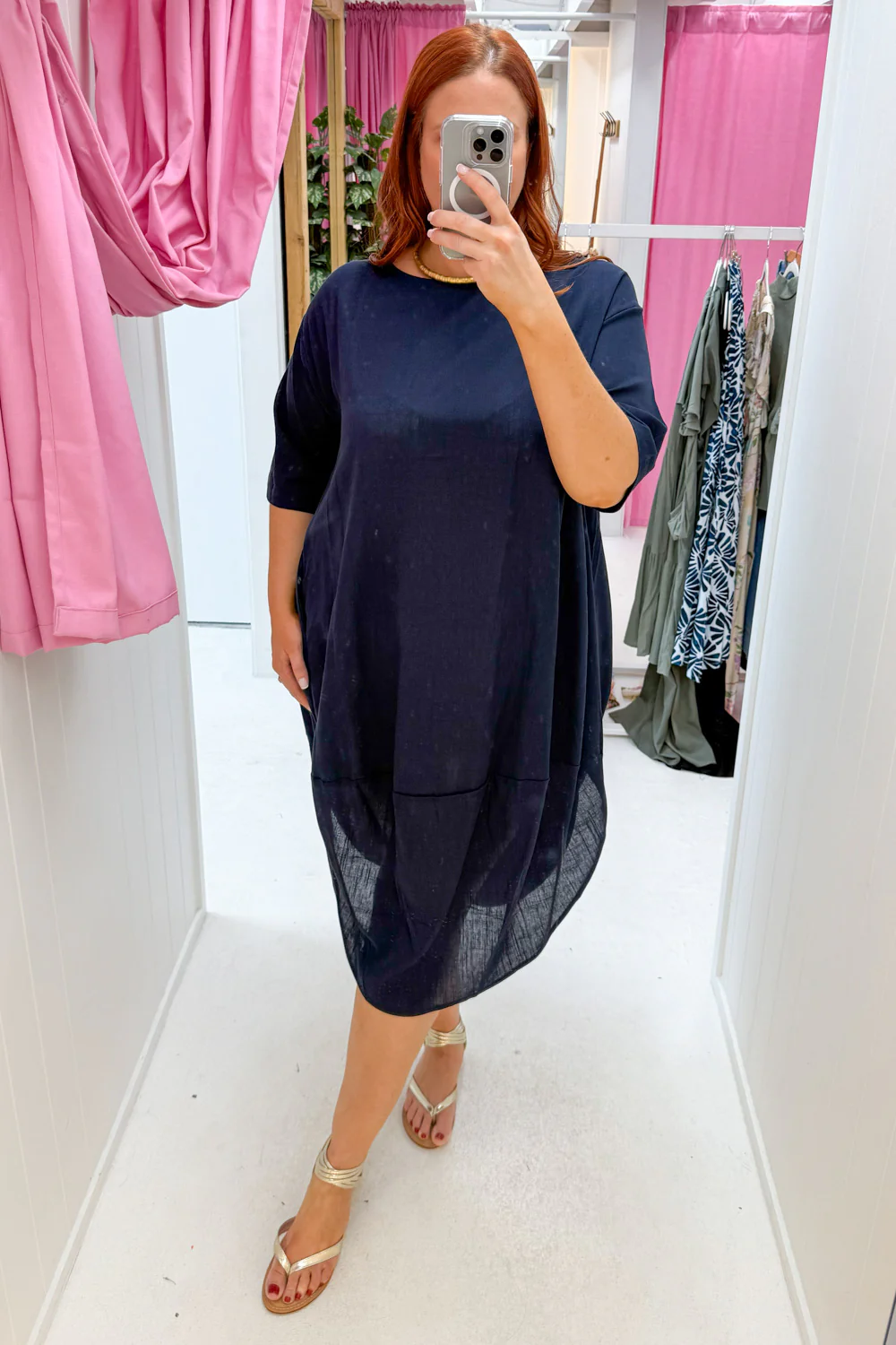 Otto Dress - Navy - Image 11