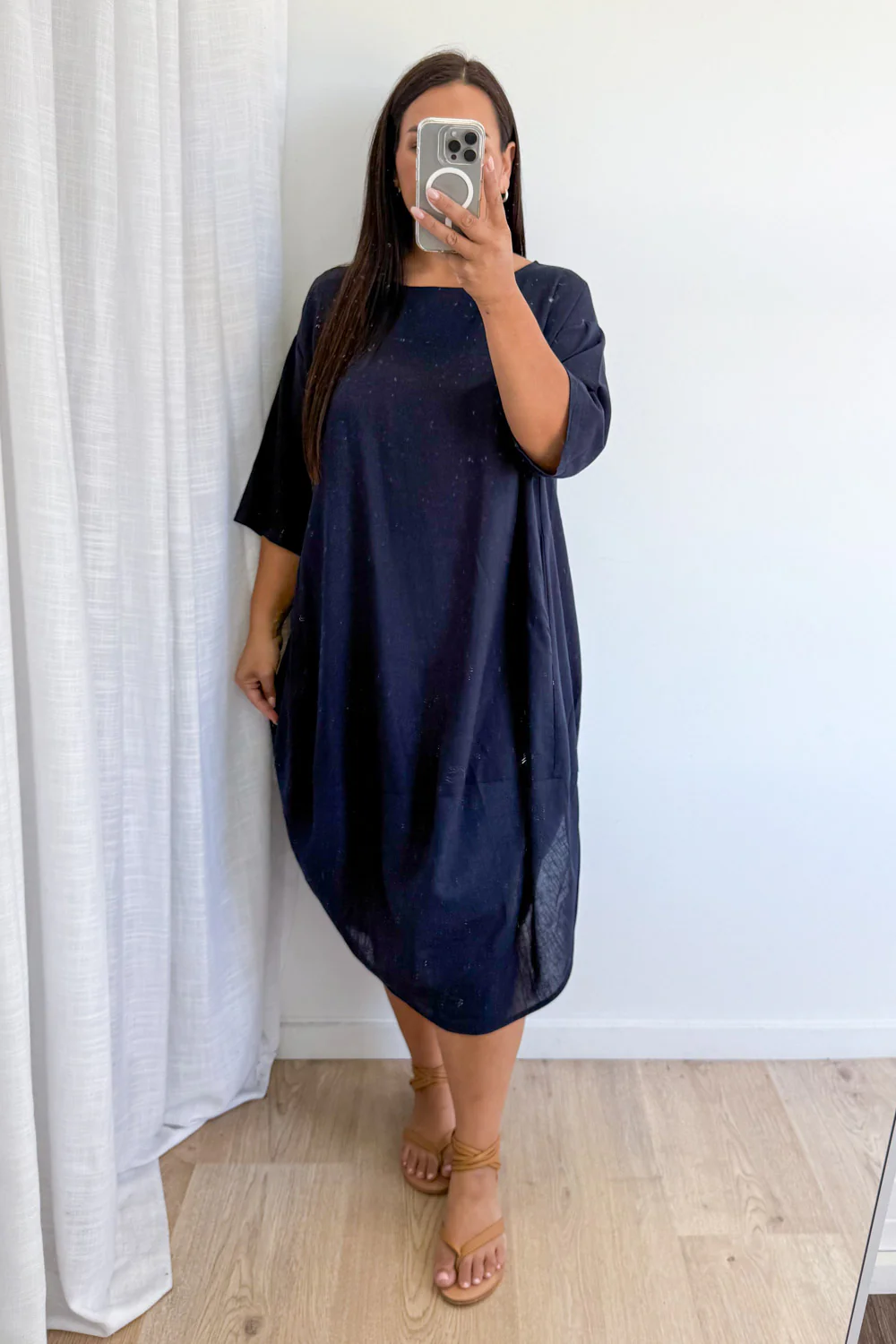 Otto Dress - Navy - Image 6