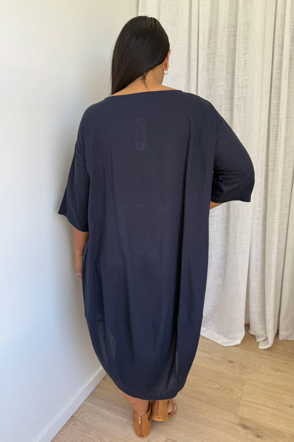 Otto Dress - Navy - Image 9