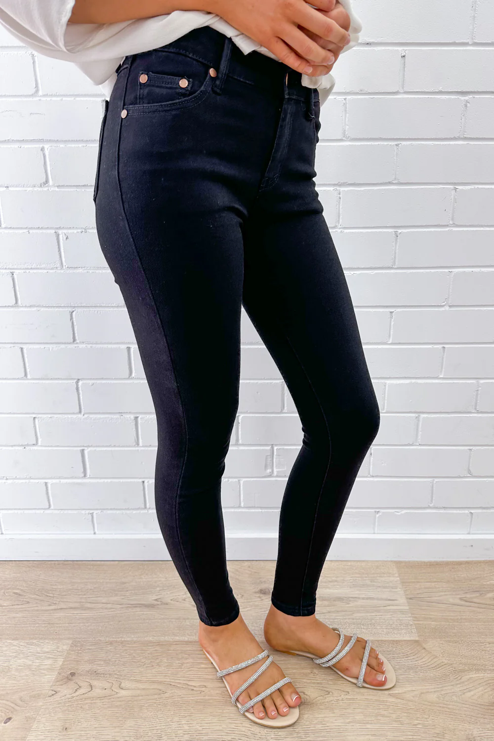 Our Favourite Skinny Jeans Ever Skinny - Black Denim - Image 19