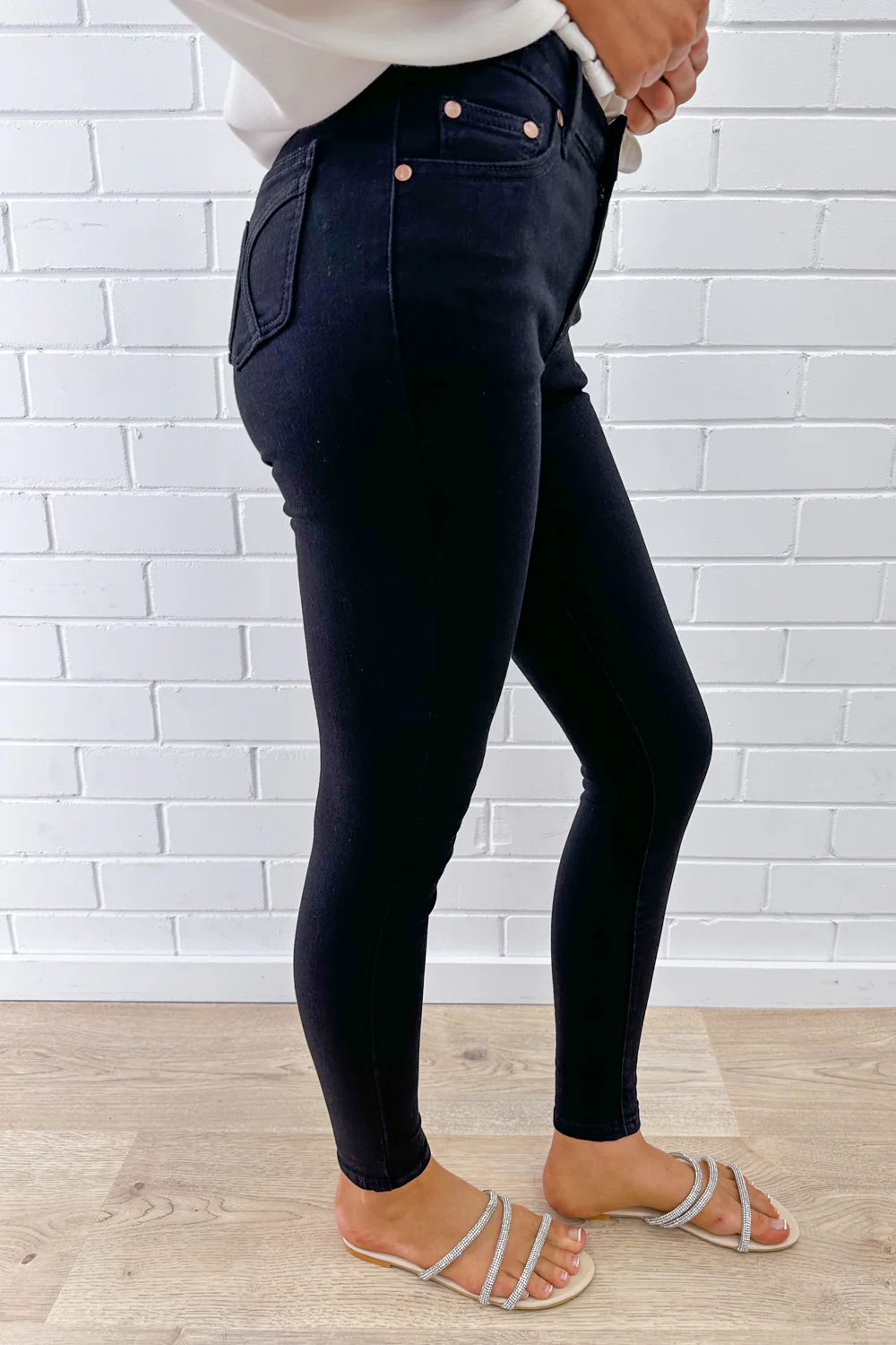 Our Favourite Skinny Jeans Ever Skinny - Black Denim - Image 20
