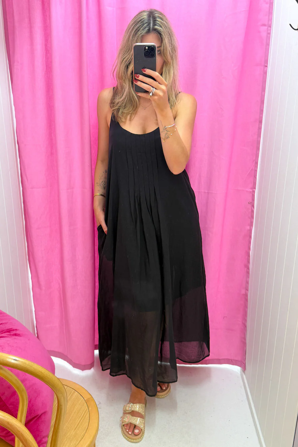 Page Dress - Black - Image 8