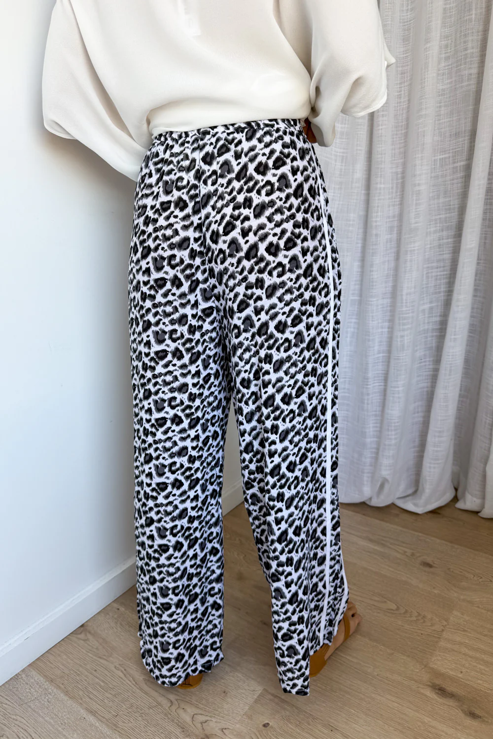 Page Pants - White Grey Leopard - Image 5