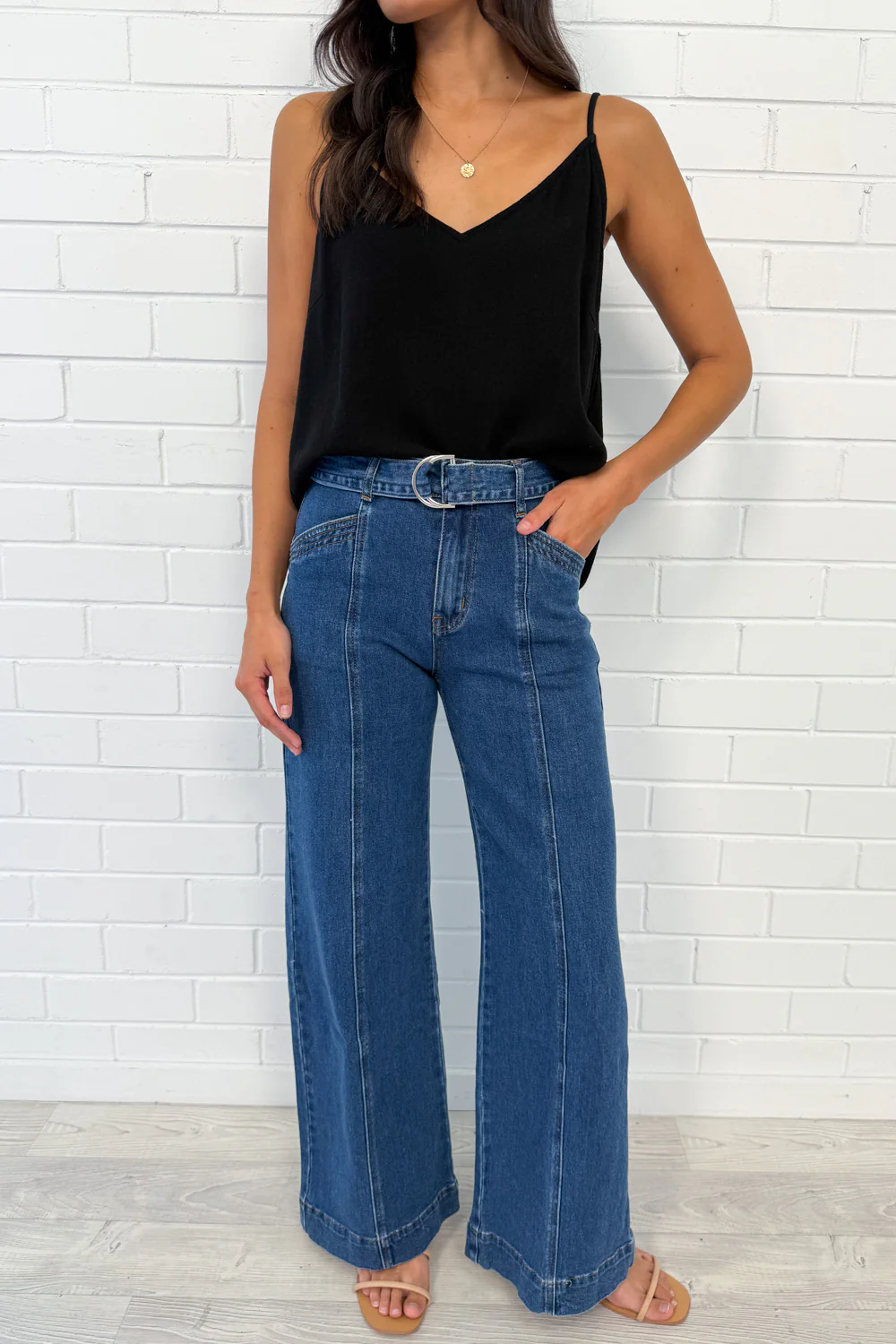 Penny Wide Leg Jeans - Denim - Image 19