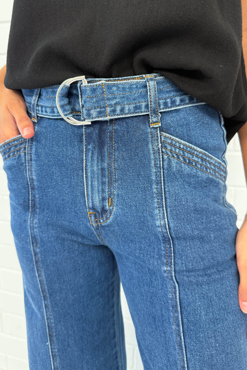Penny Wide Leg Jeans - Denim - Image 11