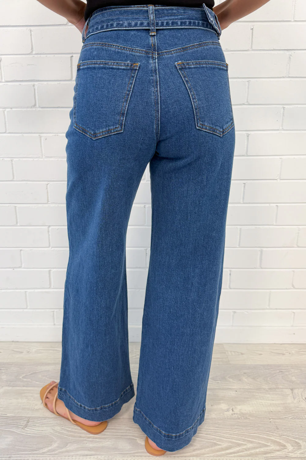 Penny Wide Leg Jeans - Denim - Image 15