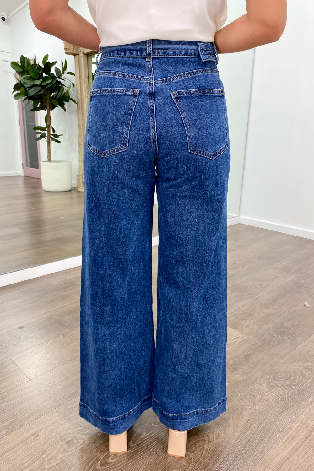 Penny Wide Leg Jeans - Denim - Image 20