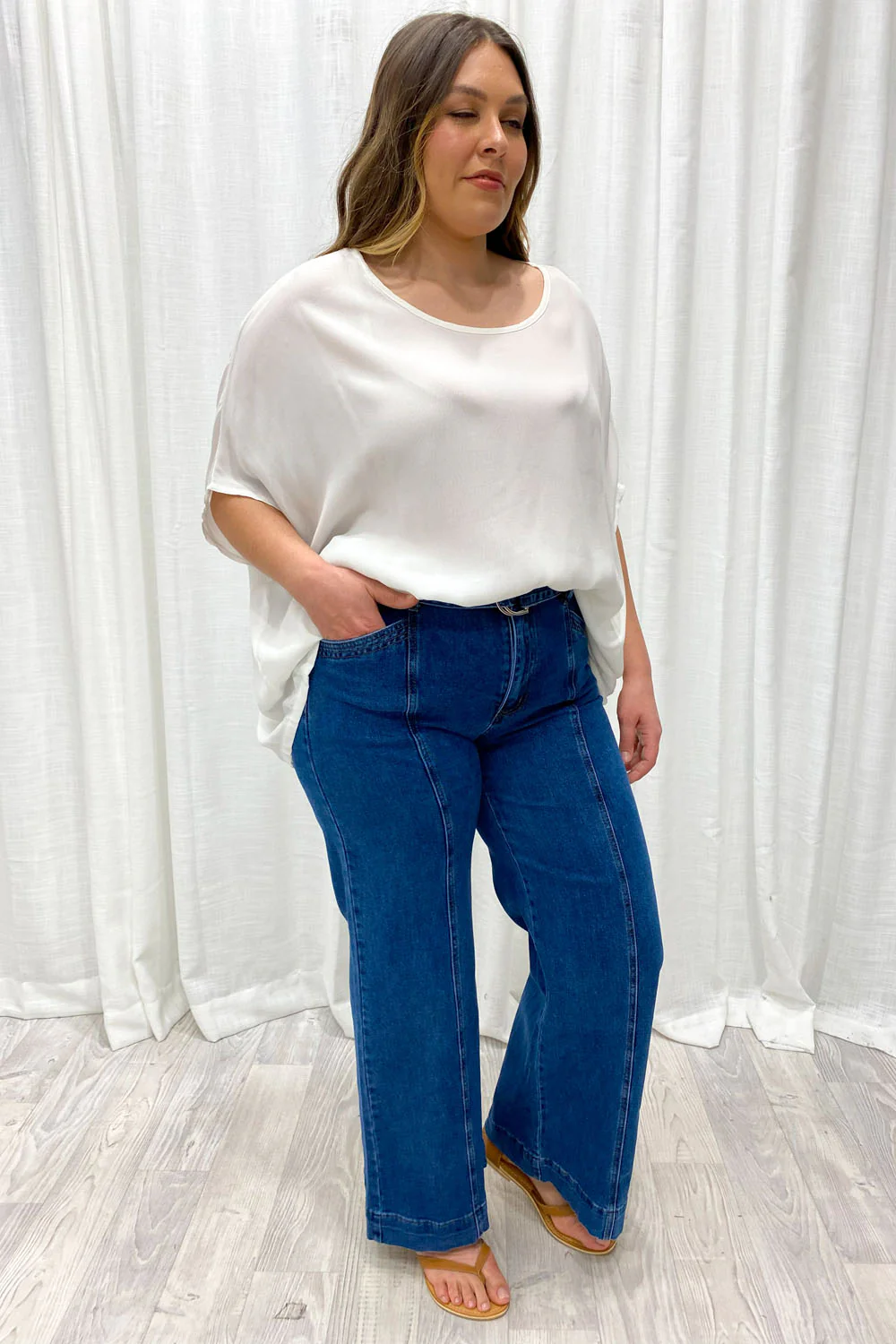 Penny Wide Leg Jeans - Denim - Image 22