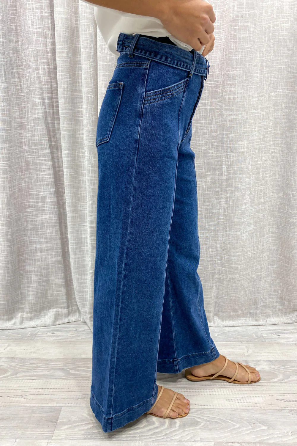 Penny Wide Leg Jeans - Denim - Image 26