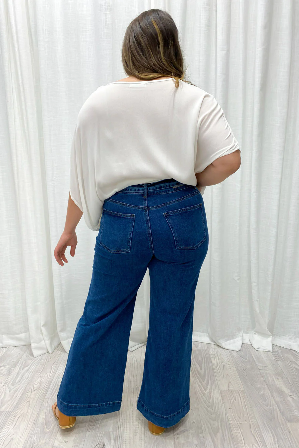 Penny Wide Leg Jeans - Denim - Image 27