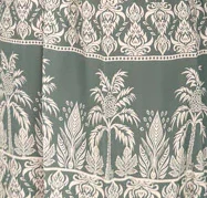 Pip Dress - Green Abstract Palm - Image 10