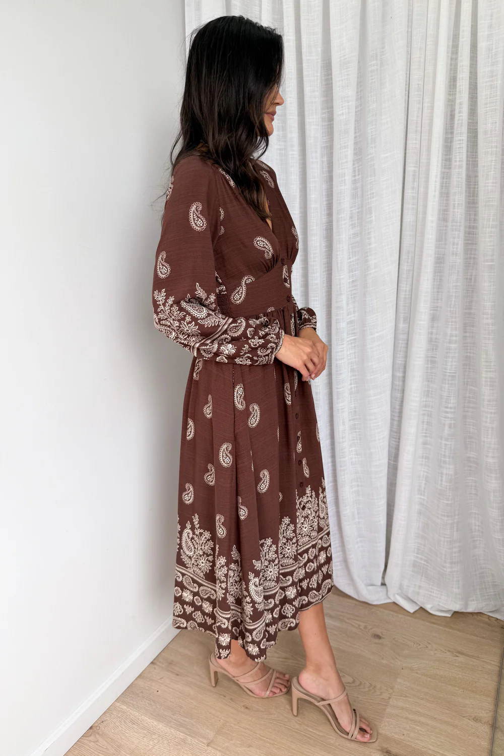 Piper Lane Dress - Chocolate Boho - Image 4