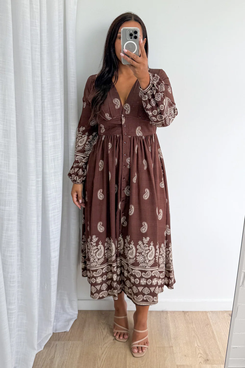 Piper Lane Dress - Chocolate Boho - Image 6