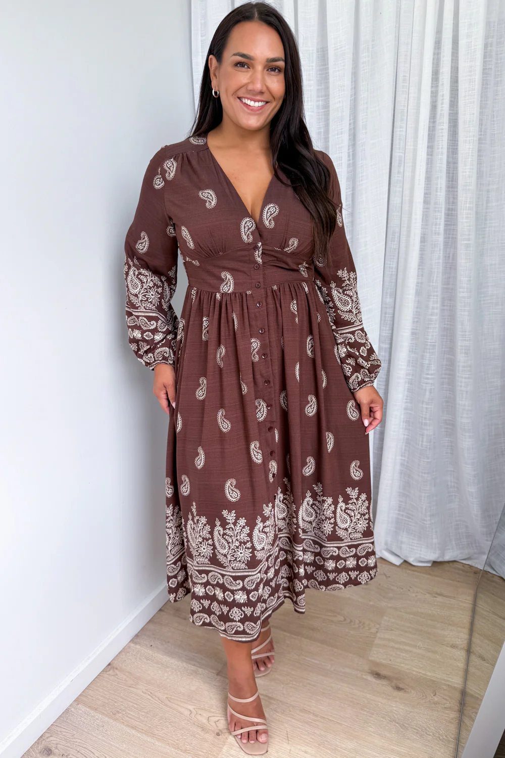Piper Lane Dress - Chocolate Boho - Image 7