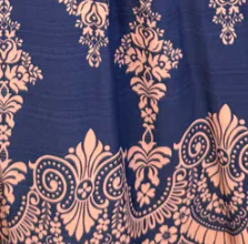 Piper Lane Dress - Navy Boho - Image 9
