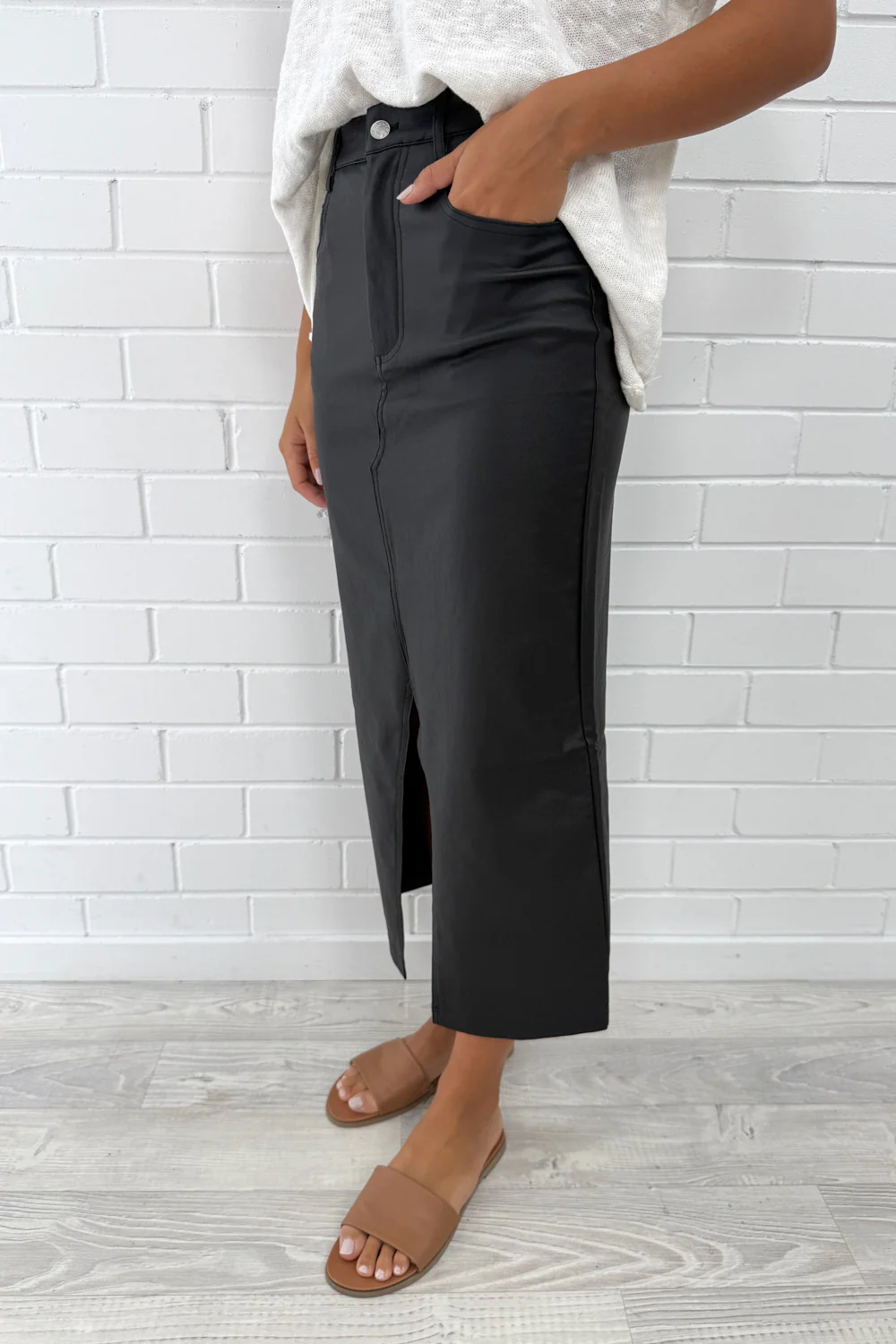 Pippa Skirt - Black - Image 5